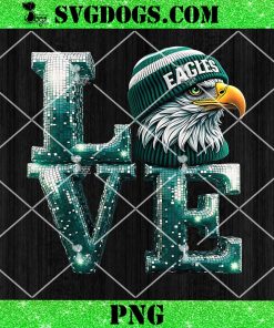 Philadelphia Eagles Love Valentine’s PNG, Cool Valentine’s day Eagles Lovers PNG