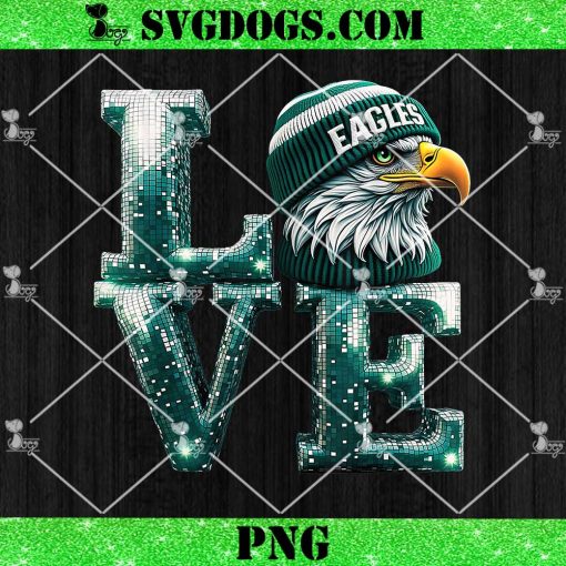 Philadelphia Eagles Love Valentine’s PNG, Cool Valentine’s day Eagles Lovers PNG