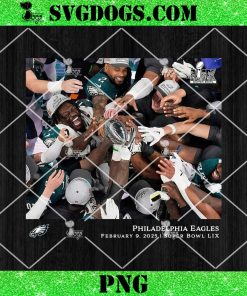 Philadelphia Eagles NFL Super Bowl LIX Champions PNG