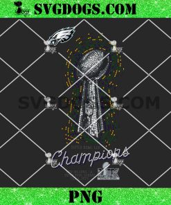 Philadelphia Eagles Super Bowl LIX Champions 2024 PNG