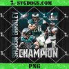 Fly Eagles FLy Super Bowl LIX Champions SVG