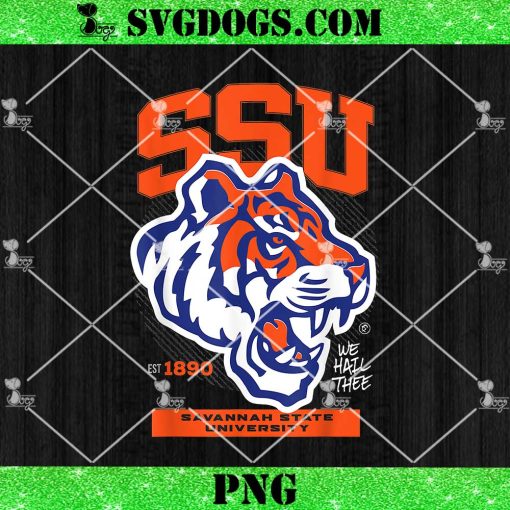 Savannah State Tigers PNG, SSU PNG, HBCU PNG