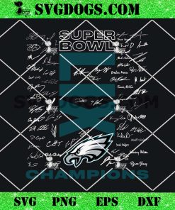 Super Bowl LIX Champions Eagles SVG PNG 1