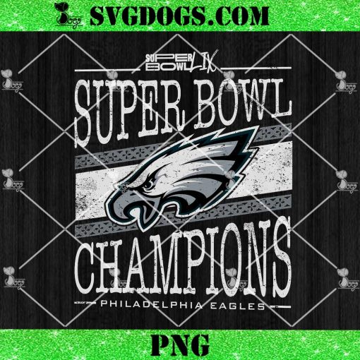 Super Bowl LIX Champions Philadelphia Eagles PNG