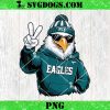 Cool Face Eagles with Sunglasses Eagles Flying Bird PNG