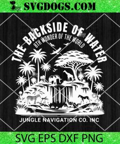 The Backside of Water SVG