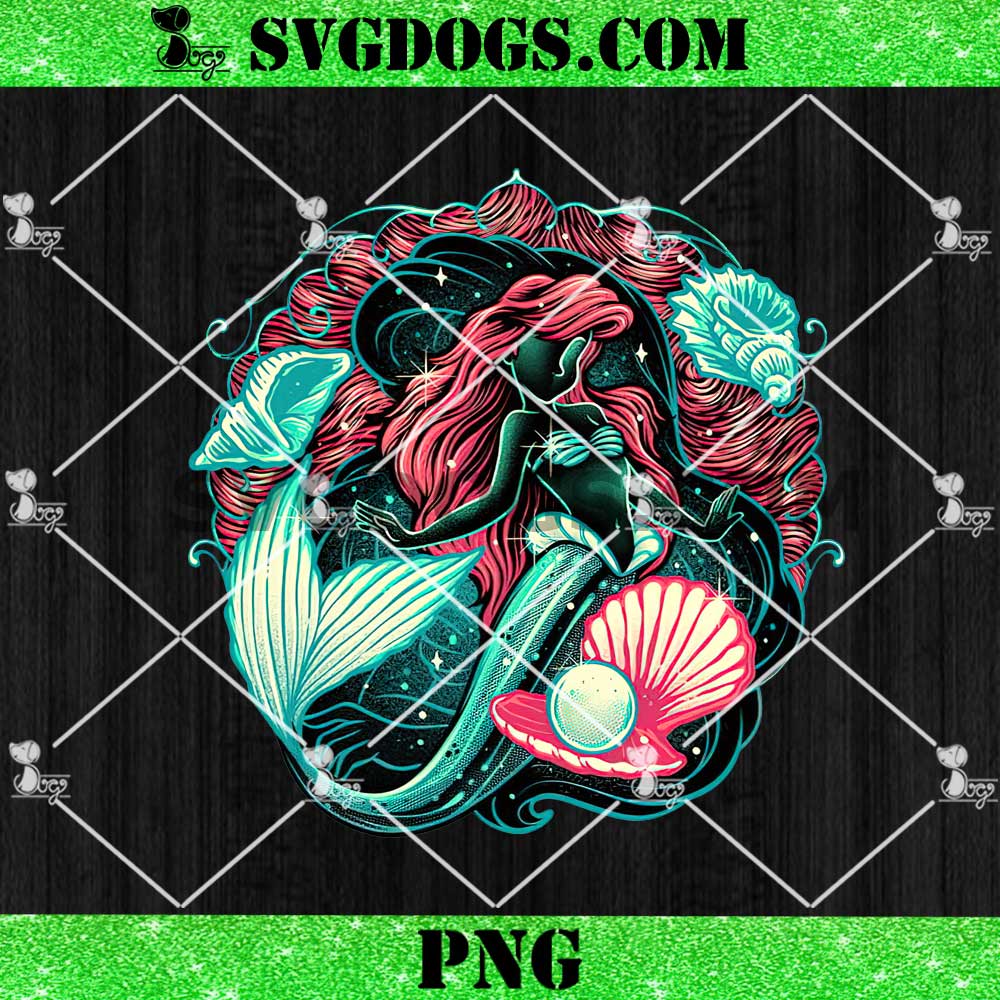The Little Mermaid Under The Sea Of Stars PNG The Little Mermaid Under The Sea Of Stars PNG