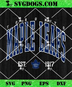 Toronto Maple Leafs EST 1917 SVG, Vintage Toronto Hockey SVG