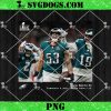 DeVonta Smith Philadelphia Eagles NFL Super Bowl LIX Champions PNG