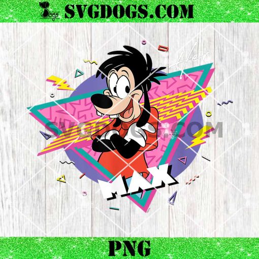 Disney A Goofy Movie PNG, Retro ’90s Couples Matching Her Max PNG