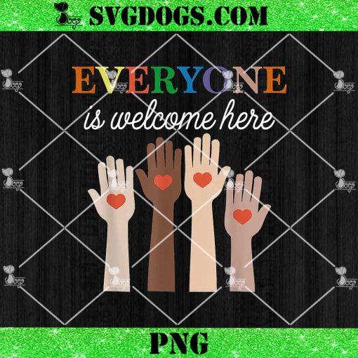 Everyone Is Welcome Here Idaho School PNG