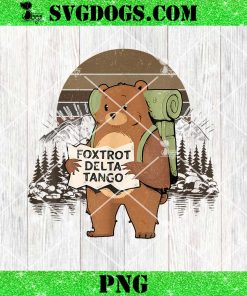 Funny Bear Foxtrots Deltas Tango PNG