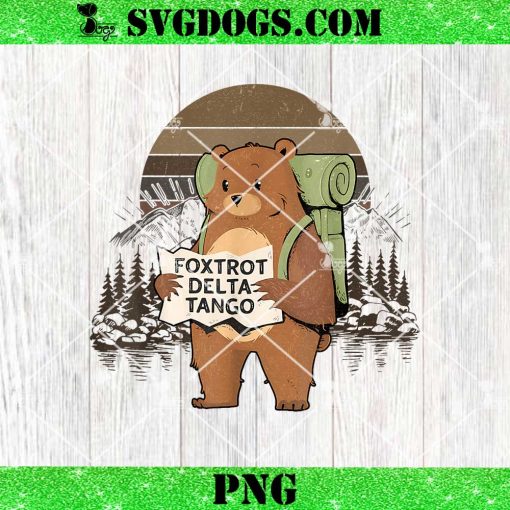 Funny Bear Foxtrots Deltas Tango PNG