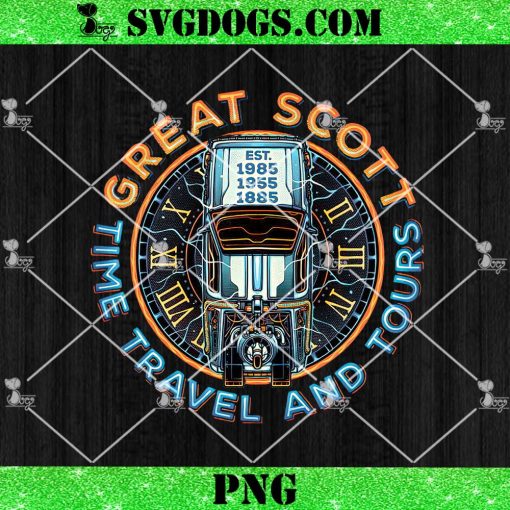 Great Scott Time Travel And Tours PNG