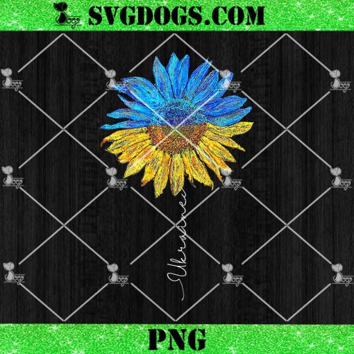 I Stand with Ukraine PNG, Ukraine Flag Sunflower PNG