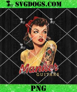 Tattoo Girl Manker Guitars PNG