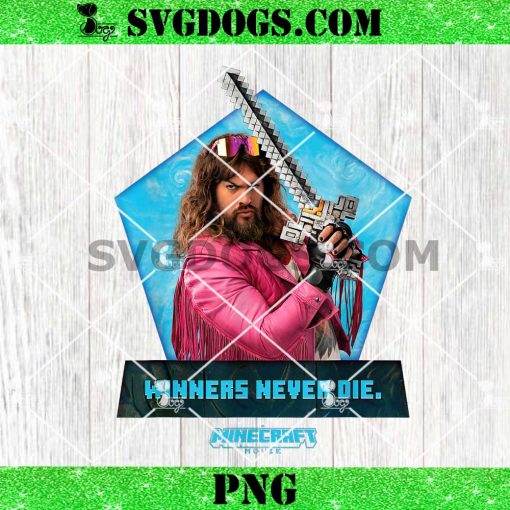 A Minecraft Movie Winners Never Die PNG