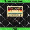 Best Of 1985 PNG, 40th Birthday Cassette Tape PNG