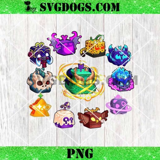 Blox Fruit Round Of Mythicales for Birthday PNG