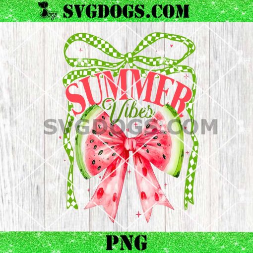 Bow Summer Vibes PNG