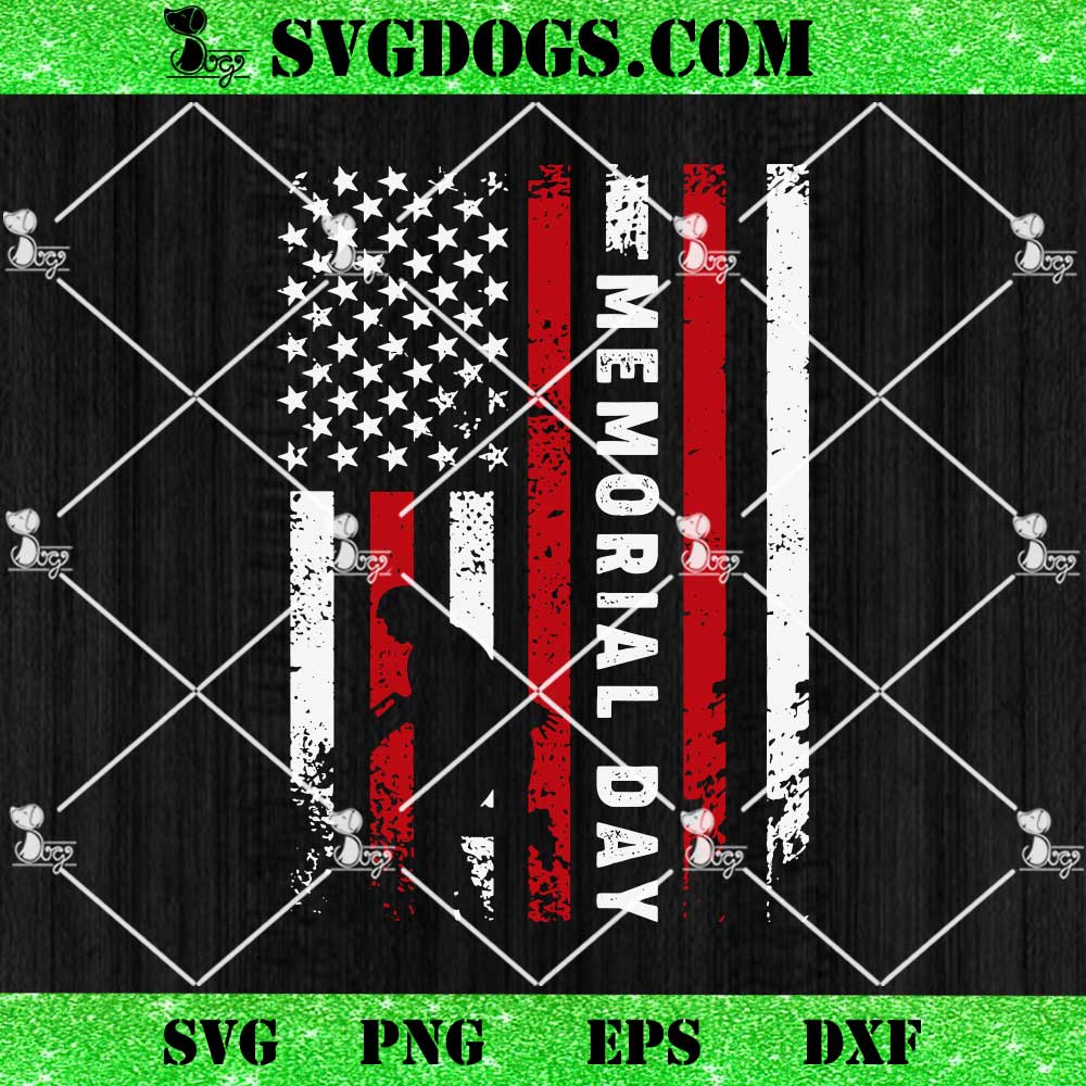 Memorial Day Flag USA SVG Memorial Day Flag USA SVG