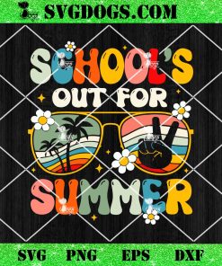 Schools Out For Summer SVG PNG