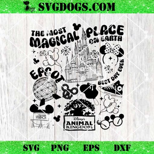 The Most Magical Place On Earth SVG, Animal Kingdom SVG
