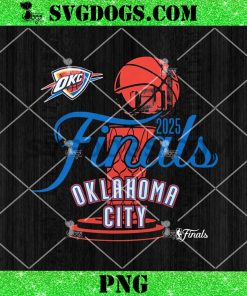2025 NBA Finals Oklahoma City Thunder PNG