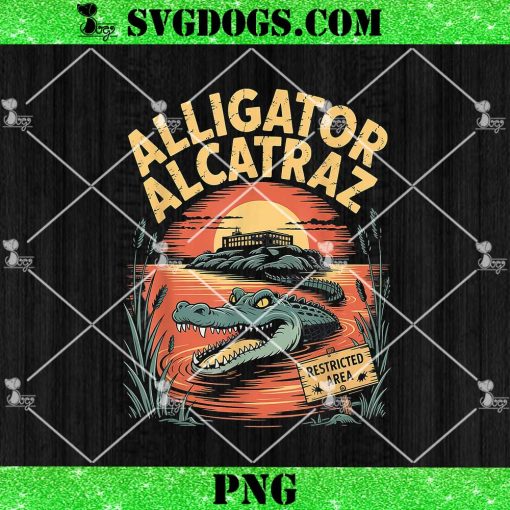 Alligator Alcatraz PNG File
