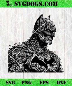 Batman Mandala SVG, Superhero SVG PNG EPS DXF