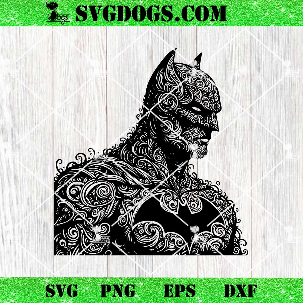 Batman Mandala SVG Batman Mandala SVG
