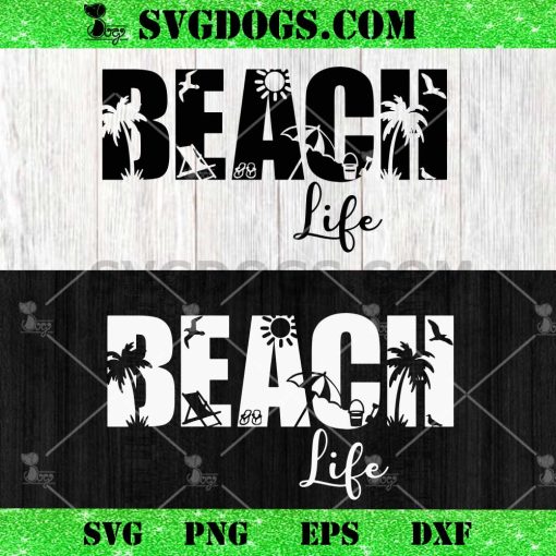 Beach Life SVG PNG