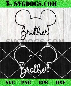 Disney Mickey Brother SVG PNG