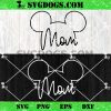 Disney Mickey Dad SVG PNG, Fathers Day Disney SVG