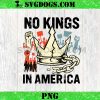 No Kings in America PNG