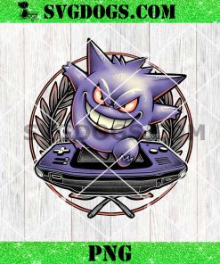 Gamer Gengar Pokemon PNG