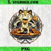 Gamer Meowth Pokemon PNG, Lucky Cat Meowth PNG