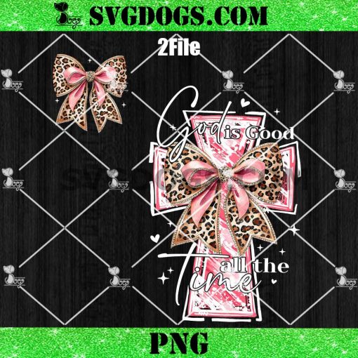 God Is Good All The Time PNG Bundle, Hand Drawn Cross PNG, Christian PNG