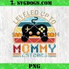 Leveled Up To Daddy Est 2025 PNG, Fathers Day Game PNG