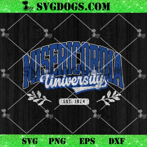 Misericordia University Est 1924 SVG
