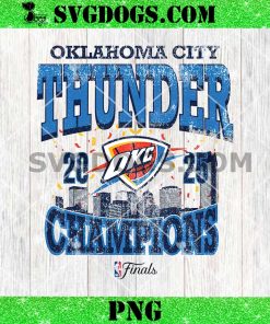 OKC THUNDER 2025 NBA CHAMPIONS Bundle SVG