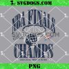 Oklahoma City Thunder 2025 Finals Champions SVG