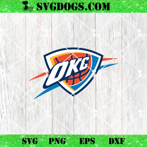 Oklahoma City Thunder Logo SVG, OKC Logo SVG