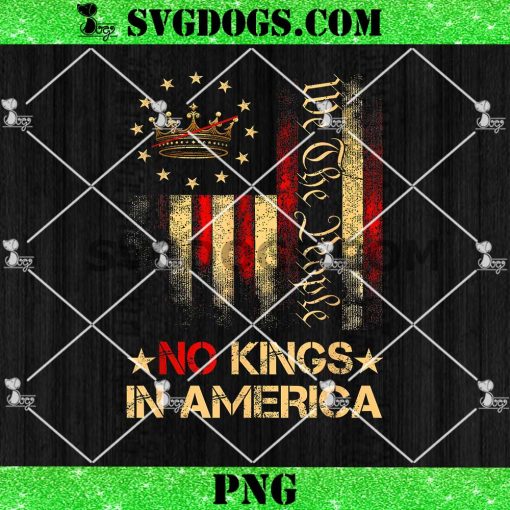 Patriotic Pro Democracy Protest June 14 PNG, No Kings In America PNG