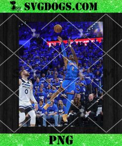 Shai Gilgeous Alexander Oklahoma City Thunder PNG