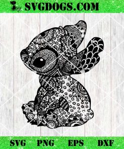 Stitch Mandala PNG SVG