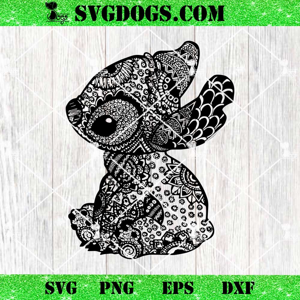 Stitch Mandala PNG SVG Stitch Mandala PNG SVG