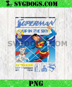 Superman 2025 Up In The Sky Featuring Krypto PNG