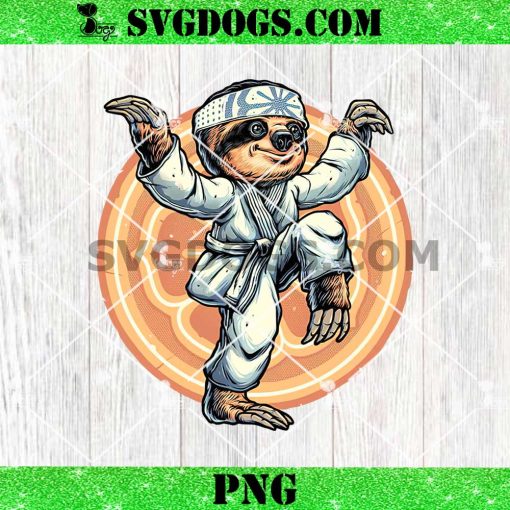 The Legend of Karate Sloth PNG, Sloth Kung PNG