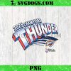 OKC THUNDER 2025 NBA CHAMPIONS SVG PNG